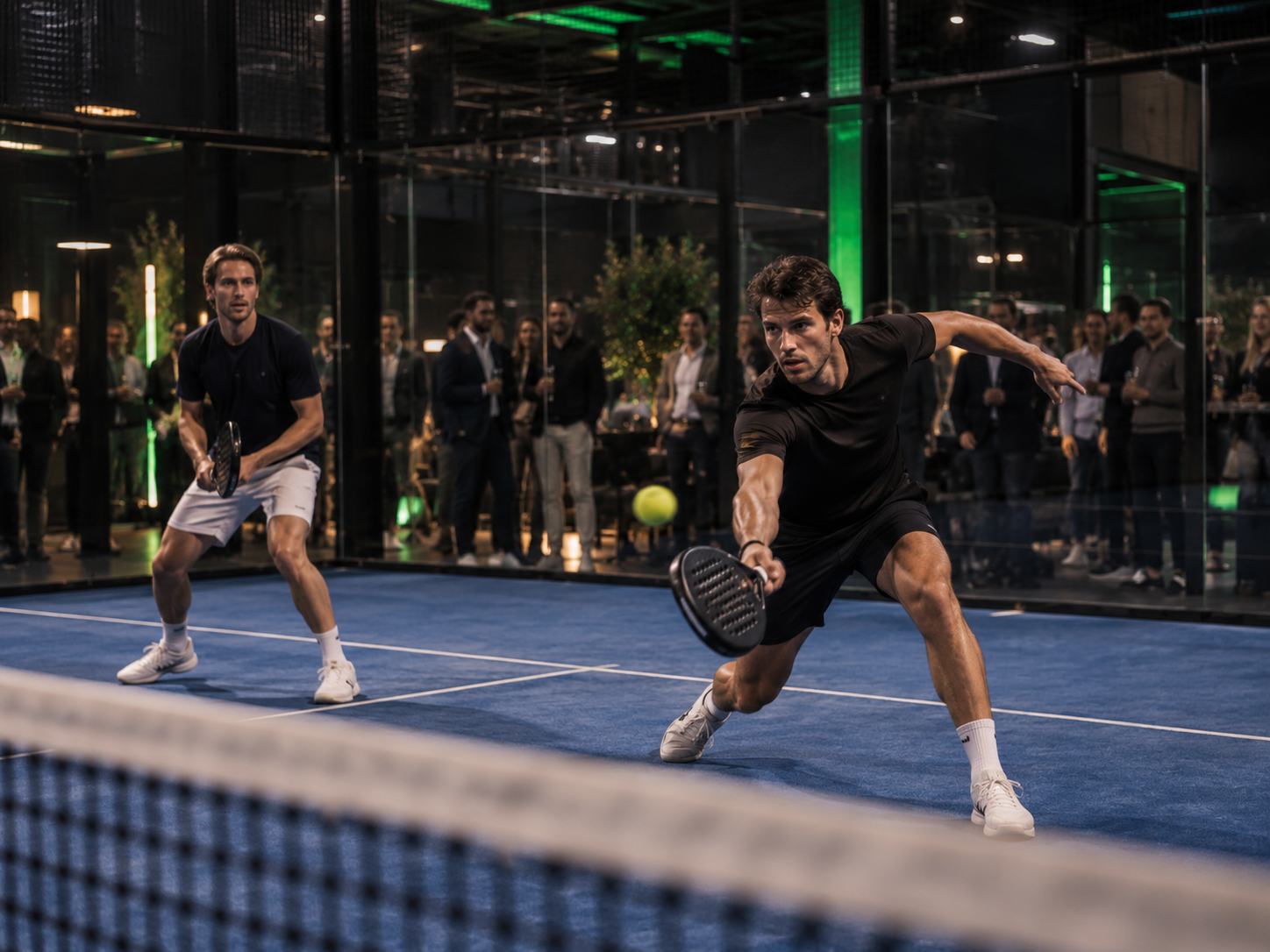Spielszene auf dem Padel-Court